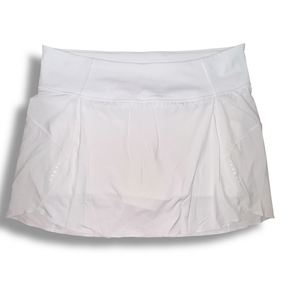 ATHLETA Run With It Skort - White 2X - Picture 2 of 7